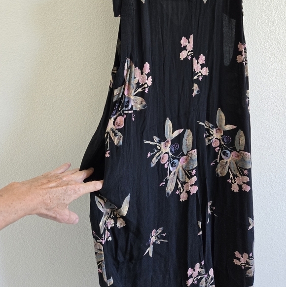 Free People Dream Big Floral Print Jumpsuit Size XS EUC - Picture 7 of 16